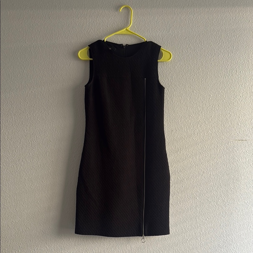 I.N.C. International Concepts ladies Textured dress Front zipper size 0P/XS